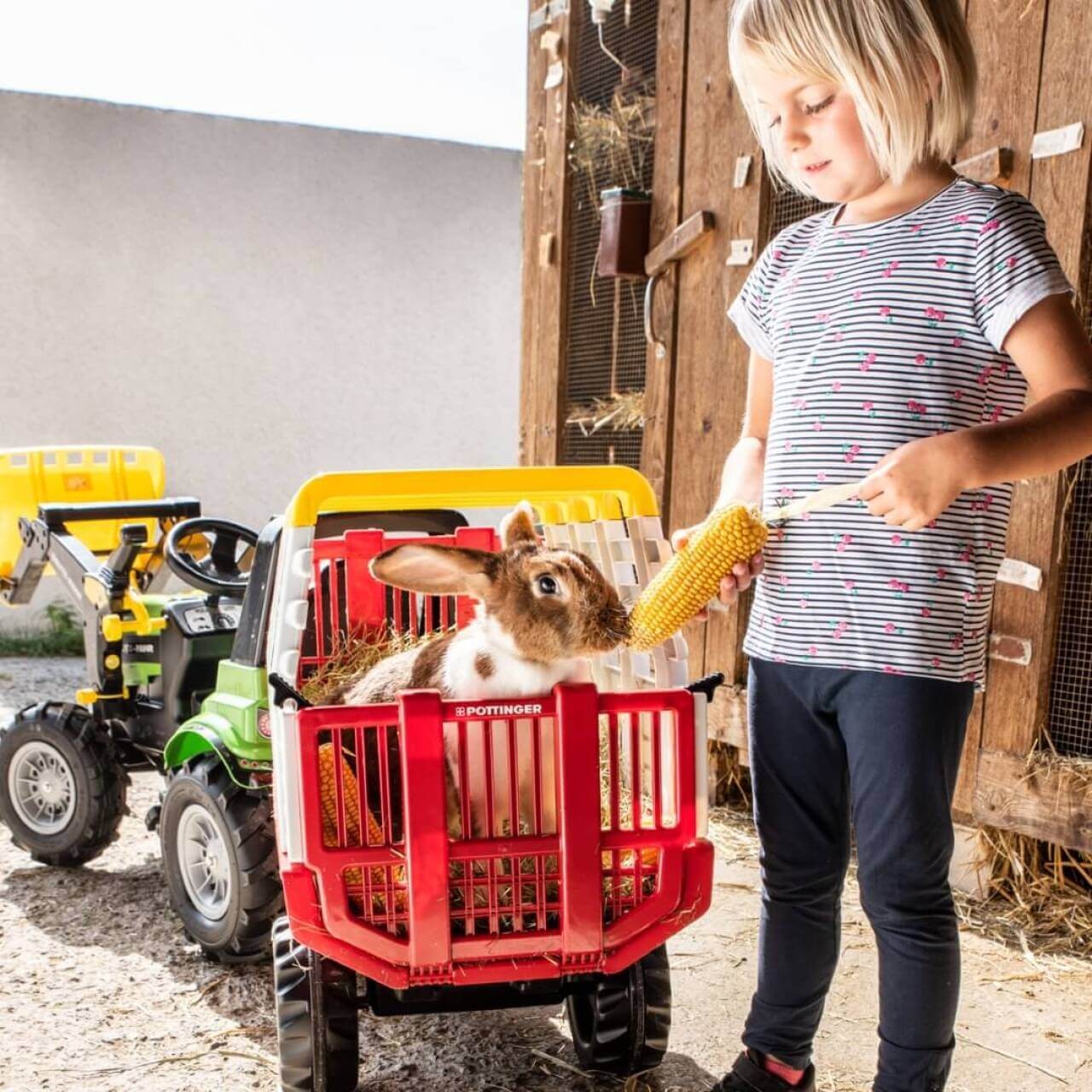 rollyHay Wagon Pöttinger - Heuwagen für Trettraktoren rollyHay Wagon Pöttinger - Heuwagen für Trettraktoren von rolly toys