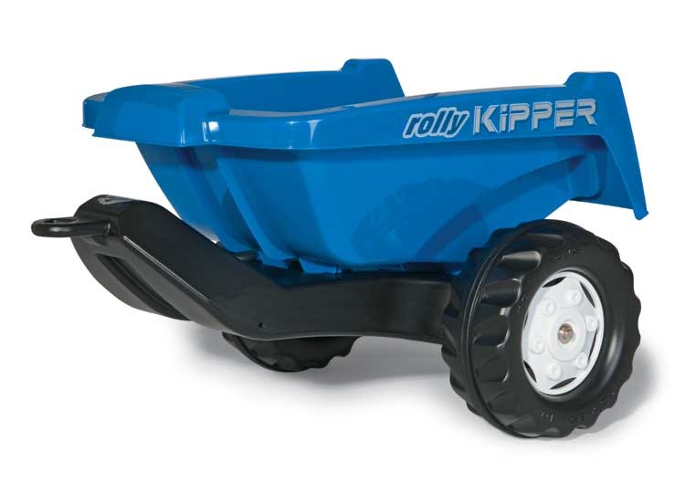 rollyKipper II - Anhänger für Trettraktoren, in blau von rolly toys