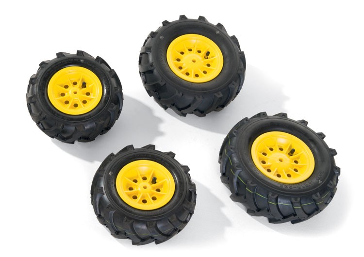 rollyLuftbereifung - Luftbereifung für Traktoren Felge gelb von rolly toys