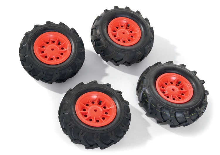 rollyLuftbereifung - Luftbereifung für Trettraktoren Felge rot rollyLuftbereifung - Luftbereifung für Trettraktoren Felge rot von rolly toys