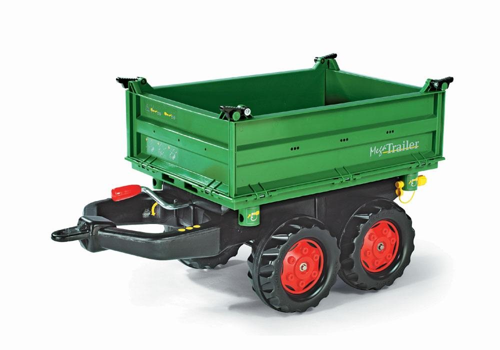 rollyMega Trailer - Dreiseitenkipper in Fendt Grün rollyMega Trailer - Dreiseitenkipper in Fendt Grün von rolly toys