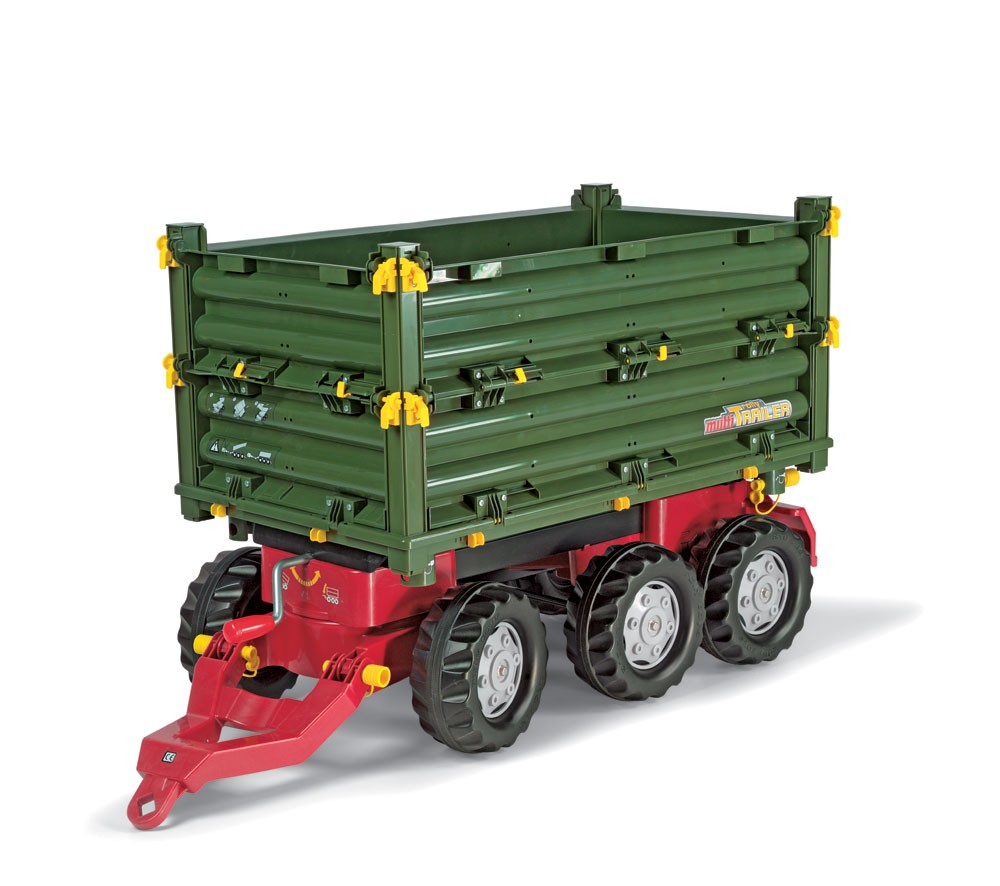 rollyMulti Trailer, grün, 3-achsig rollyMulti Trailer, grün, 3-achsig von rolly toys