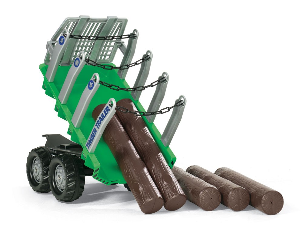 rollyTimber Trailer - Anhänger für Tretraktoren von rolly toys