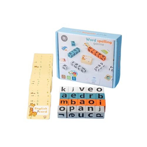 rongweiwang Frühkindliche Bildung, Holzmaterialien, pädagogisches Wortspielzeug für Kinder, Multiplayer Brettspiele, englische Wortkarten, A rongweiwang Frühkindliche Bildung, Holzmaterialien, pädagogisches Wortspielzeug für Kinder, Multiplayer Brettspiele, englische Wortkarten, A von rongweiwang