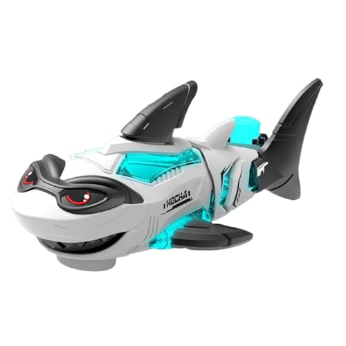 rongweiwang Schwimmen Sie frei, Roboter für Baby Roboter Fisch Gaming Shark Fish Roboterspielzeug Kollision Flipazoo, Weiß, AA Batterien rongweiwang Schwimmen Sie frei, Roboter für Baby Roboter Fisch Gaming Shark Fish Roboterspielzeug Kollision Flipazoo, Weiß, AA Batterien von rongweiwang