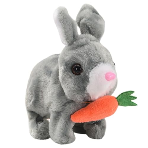 rongweiwang Tragbare Größe und leichtes Plüsch Elektrokaninchen für Kinder. Das realistische Aussehen lässt das Kaninchen so Aussehen, als wäre es echt , Typ+3 rongweiwang Tragbare Größe und leichtes Plüsch Elektrokaninchen für Kinder. Das realistische Aussehen lässt das Kaninchen so Aussehen, als wäre es echt , Typ+3 von rongweiwang