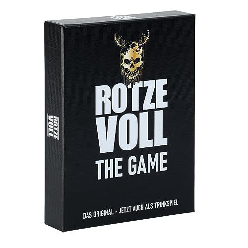 rotzevoll - The Game - das Lustigste Spiel für Deinen Partyabend - das Original Kartenspiel der Kult Marke - Partyspiel von rotzevoll