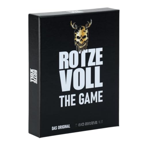 rotzevoll The Game - das Lustigste Spiel für Deinen Party Abend - das Original Kartenspiel der Kult Marke - Partyspiel rotzevoll The Game - das Lustigste Spiel für Deinen Party Abend - das Original Kartenspiel der Kult Marke - Partyspiel von rotzevoll