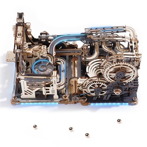 ROWOOD Murmelbahn Elektrische Modelle 3D Puzzle Erwachsene Puzzle Zwillingsstädte Holzbastel Bausätze ROWOOD Murmelbahn Elektrische Modelle 3D Puzzle Erwachsene Puzzle Zwillingsstädte Holzbastel Bausätze von rowood