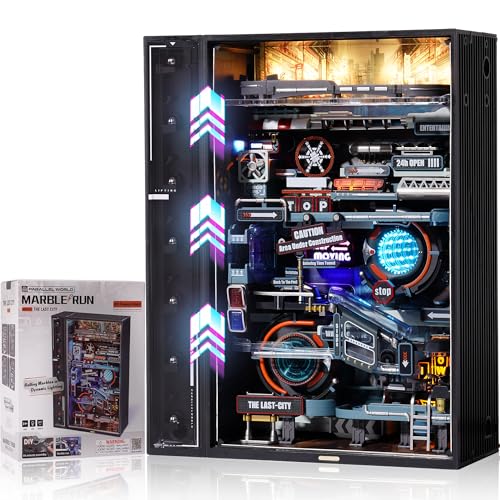 ROWOOD Murmelbahn Parallel-Welt-Modellbausätze Für Erwachsene Zum Bauen, 3D-Puzzle Mit LED, Cyberpunk Miniaturstadt, Kreatives Geschenk Für Ihn ROWOOD Murmelbahn Parallel-Welt-Modellbausätze Für Erwachsene Zum Bauen, 3D-Puzzle Mit LED, Cyberpunk Miniaturstadt, Kreatives Geschenk Für Ihn von rowood