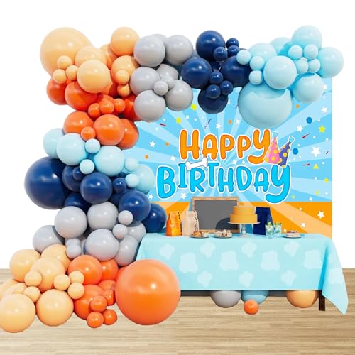 Geburtstag Deko Blue Dog Luftballons Bogen Girlanden Set Blue Dog Geburtstags Luftballons Dekoration Party Geschenke für Geburtstagspartys Geburtstag Deko Blue Dog Luftballons Bogen Girlanden Set Blue Dog Geburtstags Luftballons Dekoration Party Geschenke für Geburtstagspartys von ruhoup