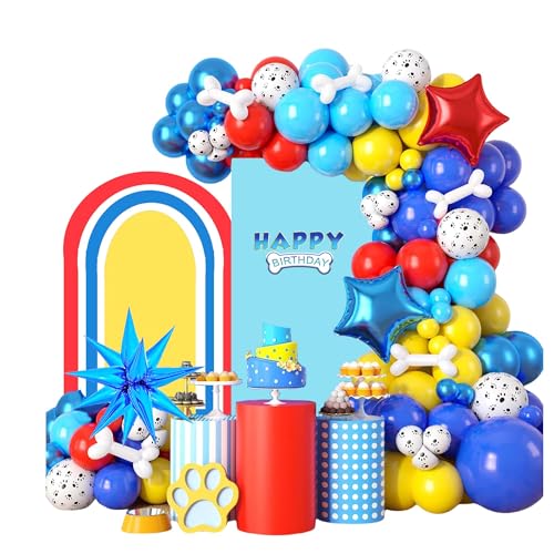 Geburtstags Luftballons Bogen Girlanden Set Pfoten Latexballons Folienballons Party Dekorationen Paw Party Zubehör Geburtstags Luftballons Bogen Girlanden Set Pfoten Latexballons Folienballons Party Dekorationen Paw Party Zubehör von ruhoup
