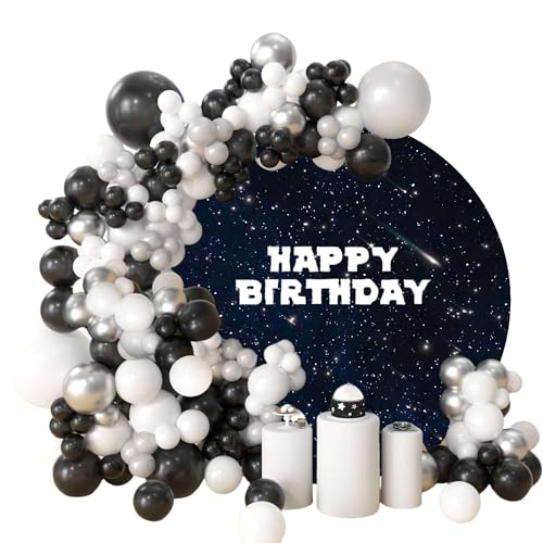 Geburtstags Luftballons Bogen Girlanden Set Star Latexballons Folienballons Party Dekorationen Space Party Zubehör Geburtstags Luftballons Bogen Girlanden Set Star Latexballons Folienballons Party Dekorationen Space Party Zubehör von ruhoup