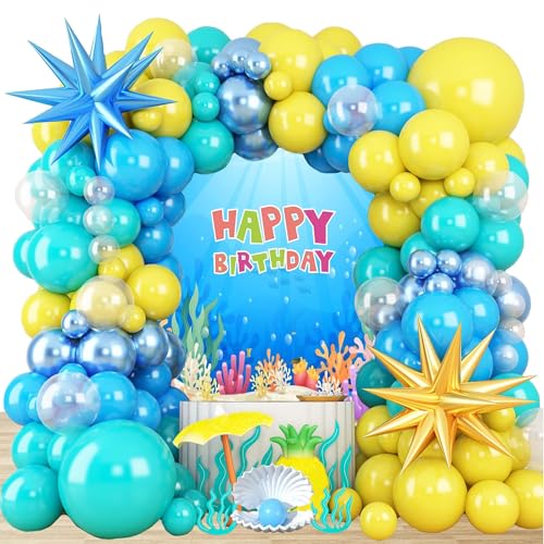 Geburtstags Ocean Luftballons Bogen Girlanden Set Ozean Latexballons Folienballons Party Dekorationen Party Zubehör Geburtstags Ocean Luftballons Bogen Girlanden Set Ozean Latexballons Folienballons Party Dekorationen Party Zubehör von ruhoup