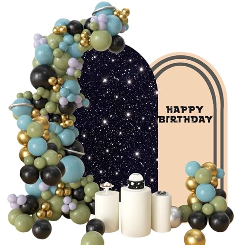 Geburtstags Party Star Bogen Girlanden Set Geburtstags Luftballons Dekorationen Space Party Geburtstag Deko Geburtstags Party Star Bogen Girlanden Set Geburtstags Luftballons Dekorationen Space Party Geburtstag Deko von ruhoup