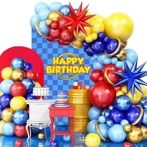 Geburtstags hedgehog Luftballons Bogen Girlanden Set Hedgehog Latexballons Folienballons Party Dekorationen Party Zubehör Geburtstags hedgehog Luftballons Bogen Girlanden Set Hedgehog Latexballons Folienballons Party Dekorationen Party Zubehör von ruhoup