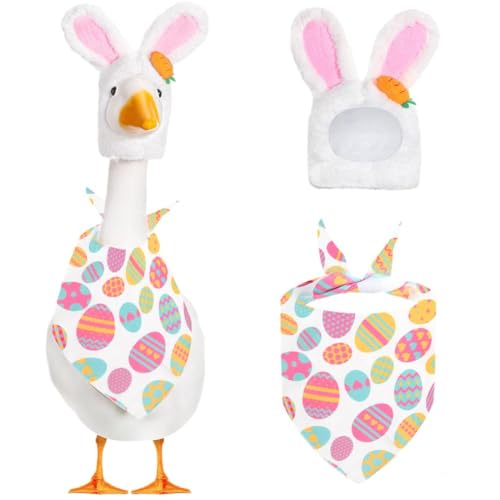 rujjftsy Rasen Gans Statue Kleidung Bunny Ohr Hut und Ostern Schal für Zement Gans Ostern Zugang Kostüm y3G2 Veranda Gans Gans Outfits rujjftsy Rasen Gans Statue Kleidung Bunny Ohr Hut und Ostern Schal für Zement Gans Ostern Zugang Kostüm y3G2 Veranda Gans Gans Outfits von rujjftsy