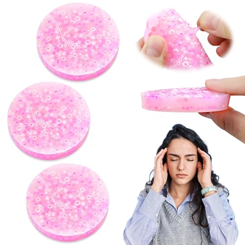 3Pcs Skin Picking Fidget Toys, Sensory Toys for Skin Picking, Fidget Spielzeug, Sinnesorgan Spielzeug für Kinder und Erwachsene (6CM/2.93IN) von rytopt