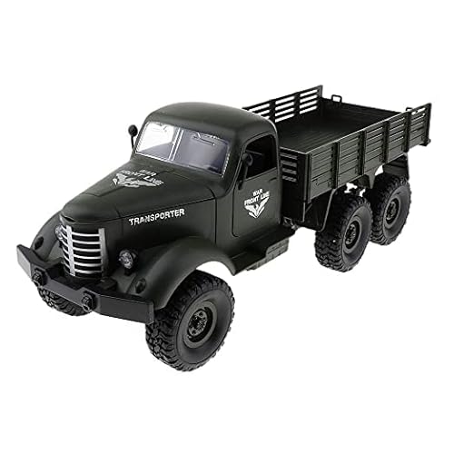 s-idee® D827 Military RC Truck mit 2,4 GHz 6WD 1:16 1/16 Climbing car von s-idee