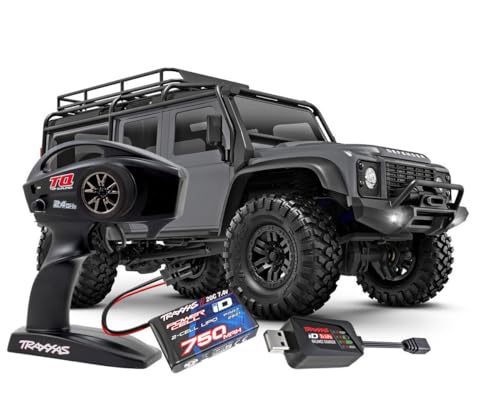 TRAXXAS TRX-4M Silber 1/18 4x4 LD Land Rover Defender Scale Crawler inkl. Akku Lader 4WD RTR von s-idee