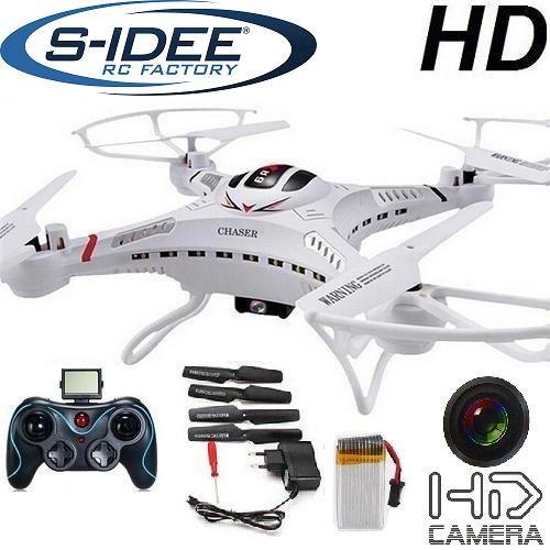 s-idee® 01251 Quadrocopter S183C HD Kamera 4.5 Kanal 2.4 Ghz Drohne mit Gyroscope Technik von s-idee