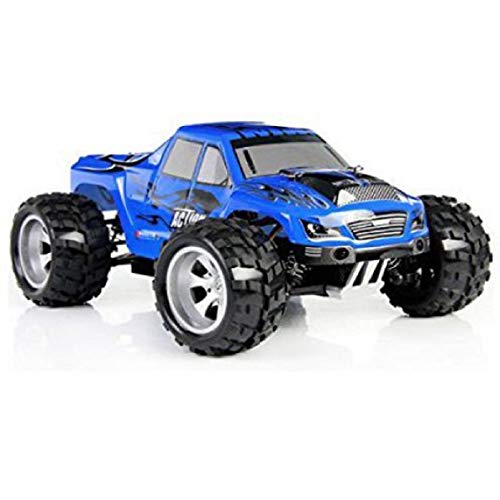 s-idee® 18107 A979 RC Auto Monstertruck 1:18 mit 2,4 GHz 50 km/h schnell, wendig, voll digital proportional 4x4 Allrad WL Toys ferngesteuertes Buggy Racing Auto von s-idee