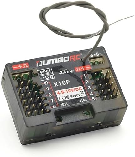s-idee® DumboRC X10F 10-Kanal Empfänger RC Auto Boot Tank von s-idee