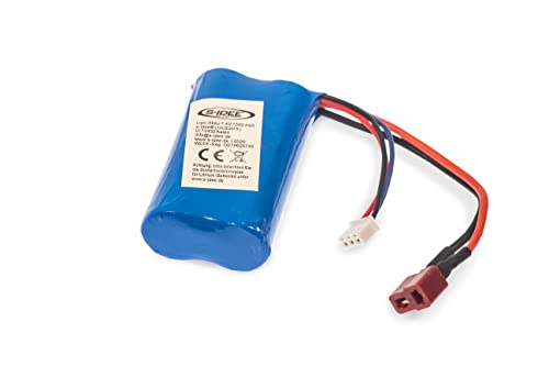 s-idee® Ersatzakku 7,4V 1500mAh Zubehör Ersatzteil für RC-Modell 12428 12428-B 12428-C von s-idee