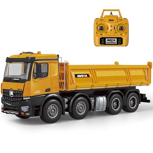 s-idee® S1536 Rc Dump Truck 1:14 LKW 12 Kanal Kipplader Huina 1536 von s-idee