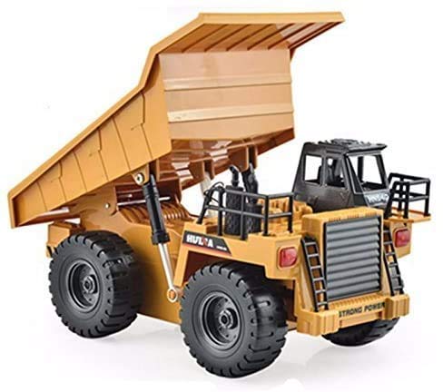 s-idee® S1540 Rc Kipper 6 Kanal Tieflader Truck 1:18 mit 2,4 GHz kippbare Ladefläche von s-idee