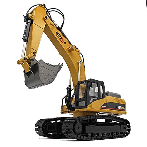 s-idee® Vollmetall Bagger V4 1:14 23 Kanal mit Rauch und Sound Huina 1580 580 Metallbagger Neue Vers von s-idee
