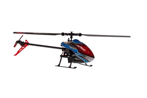 s-idee® WL K200 RC Hubschrauber Rot Blau 2,4 GHz 6-Axis Gyroskop Ferngesteuerter Helikopter von s-idee