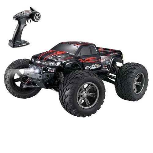 s-idee® X9115 rot RC Auto Buggy mit Licht LED wasserdichter Monstertruck 1:12 mit 2,4 GHz über 40 km/h schnell wendig voll proportional 2WD 1/12 Ferngesteuerter Buggy Racing Auto von s-idee