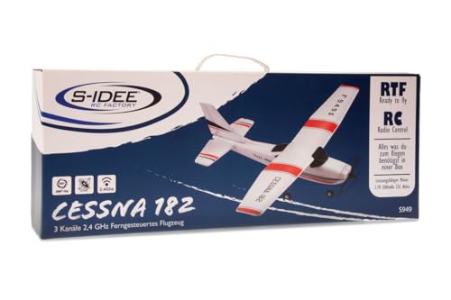 s-idee 01506 Flugzeug Cessna F949 ferngesteuert mit 2.4 Ghz Technik mit Lipo Akku von s-idee