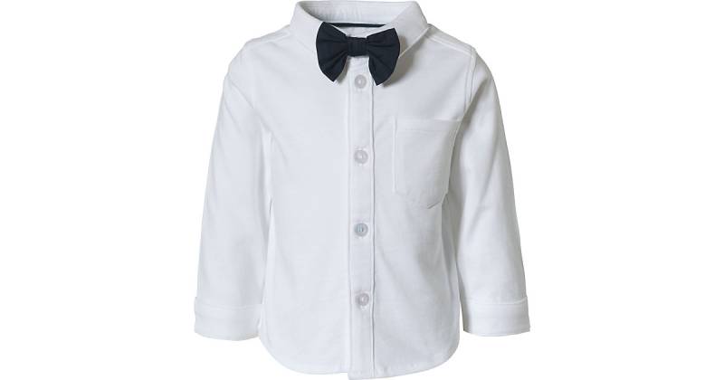 Baby Langarmhemd weiß Gr. 92 Jungen Kinder von s.Oliver