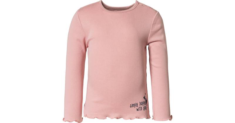 Baby Langarmshirt  hellrosa Gr. 80 Mädchen Kinder von s.Oliver