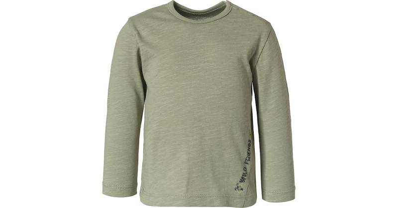 Baby Langarmshirt  khaki Gr. 74 Jungen Kinder von s.Oliver
