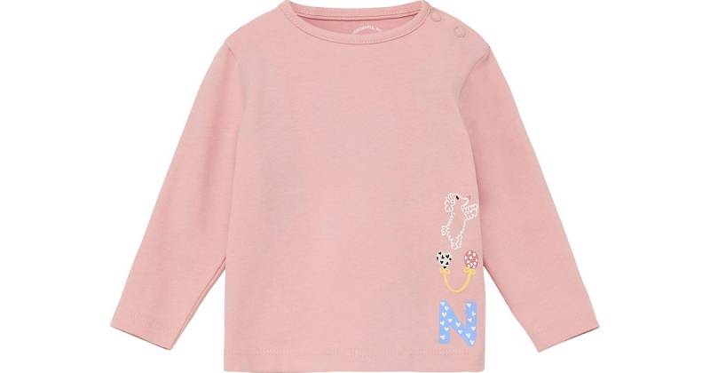 Baby Langarmshirt  lila Gr. 74 Mädchen Kinder von s.Oliver