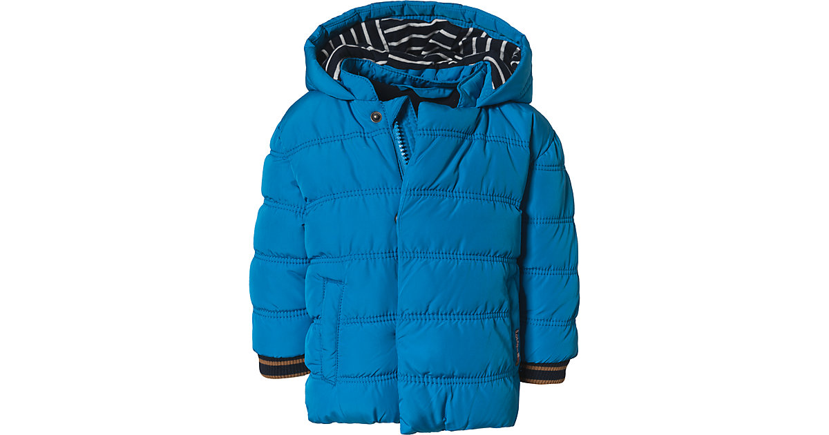 Baby Winterjacke blau Gr. 86 von s.Oliver
