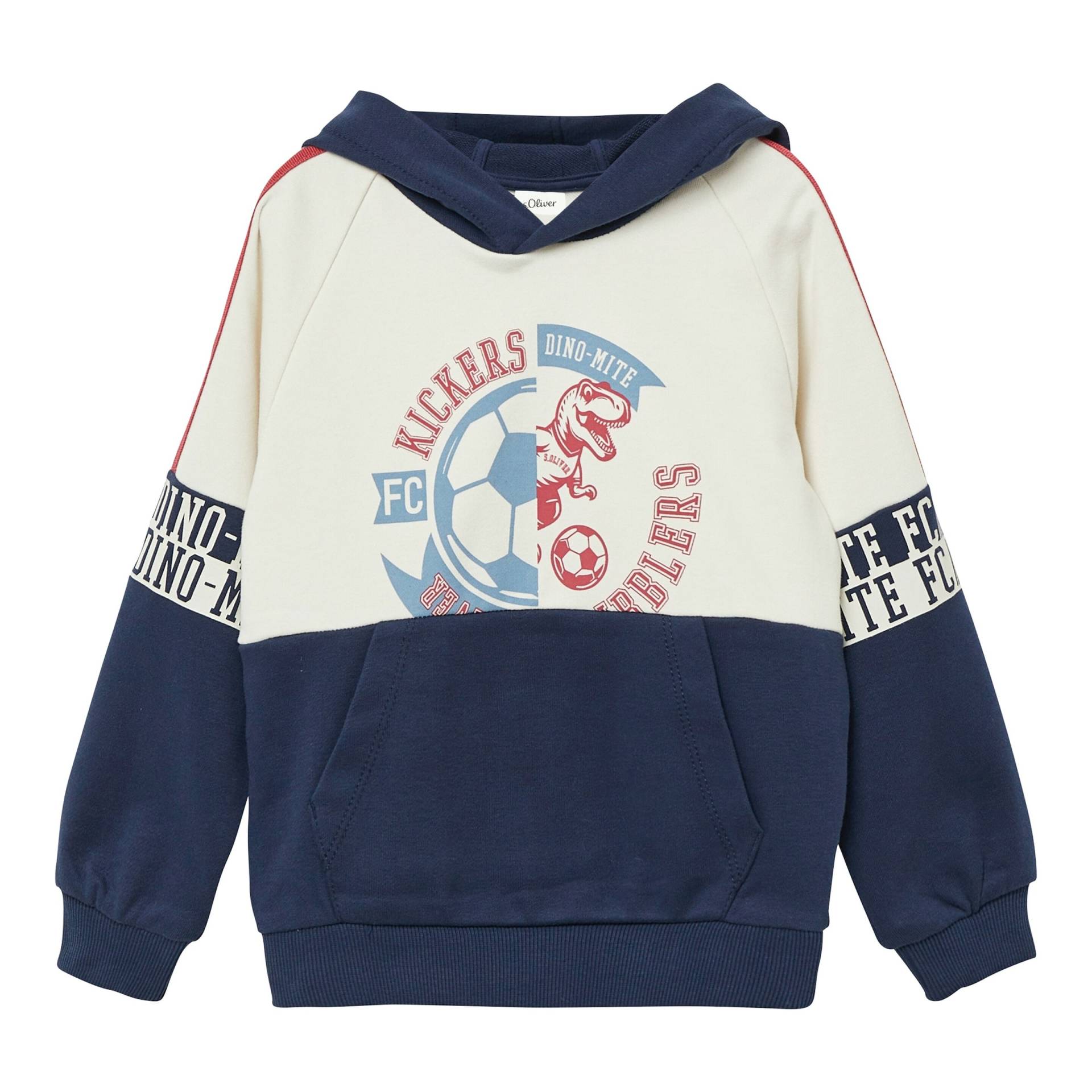 S.Oliver Sweatshirt mit Kapuze Dino Fußball von s.Oliver