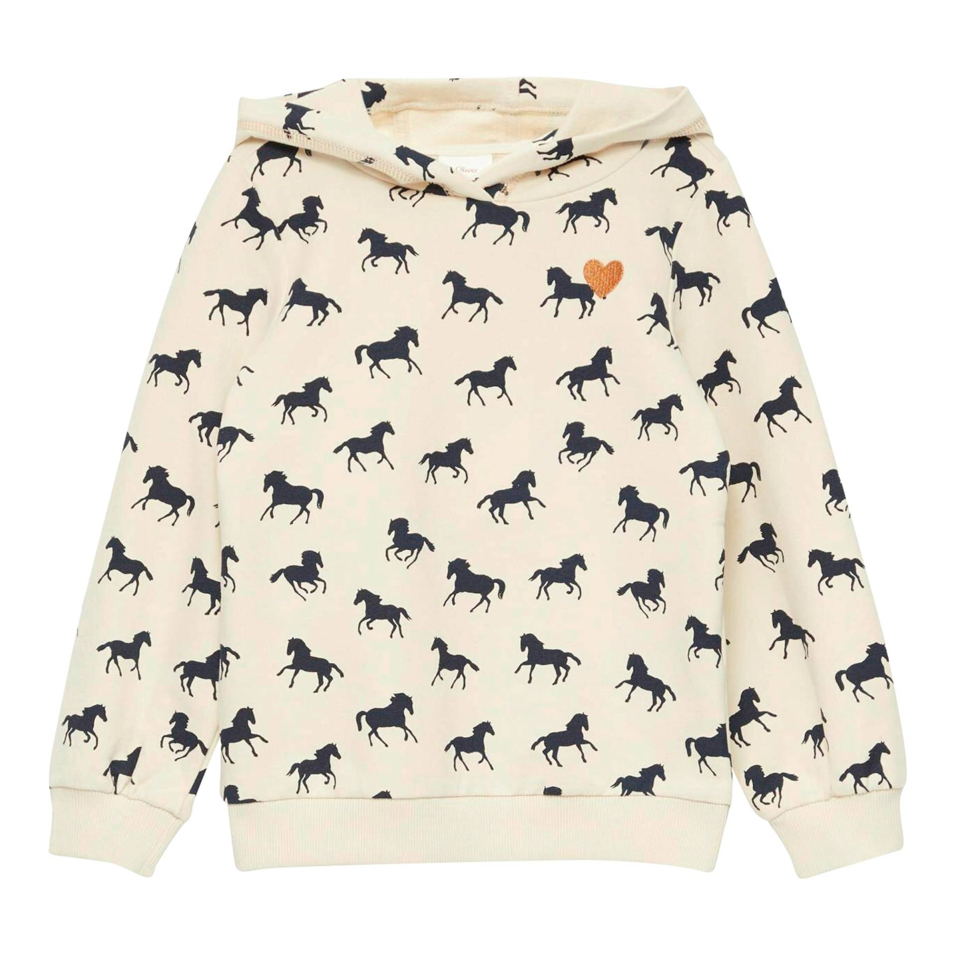 S.Oliver Sweatshirt mit Kapuze Pferde von s.Oliver