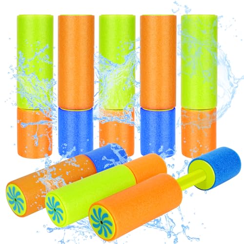 8 Stück Wasserpistole Kinder, Wasserpistolen Schaumstoff Spritzpistole, Sommer Wasserspielzeug für Jungen und Mädchen, Spritzpistole Wasser Outdoor Pool Strandspielzeug für Kinder und Erwachsene 8 Stück Wasserpistole Kinder, Wasserpistolen Schaumstoff Spritzpistole, Sommer Wasserspielzeug für Jungen und Mädchen, Spritzpistole Wasser Outdoor Pool Strandspielzeug für Kinder und Erwachsene von sacemontic