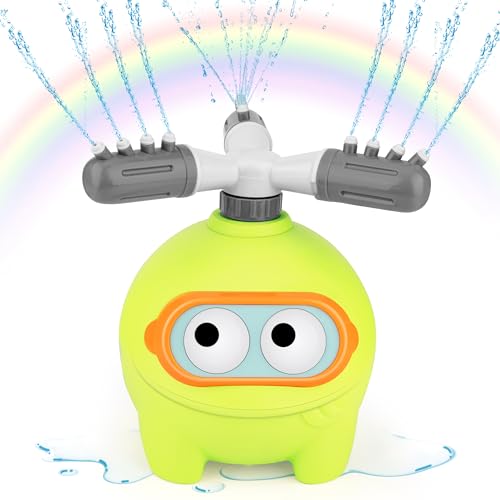 kleine Geschenke zur Einschulung Frosch Wasserspielzeug Kinder Outdoor Wassersprinkler ab 3 4 5 6 7 8 Jahre Junge und Mädchen, Sprinkler Outdoor Spiele für Kinder Gartenspielzeug kleine Geschenke zur Einschulung Frosch Wasserspielzeug Kinder Outdoor Wassersprinkler ab 3 4 5 6 7 8 Jahre Junge und Mädchen, Sprinkler Outdoor Spiele für Kinder Gartenspielzeug von sacemontic