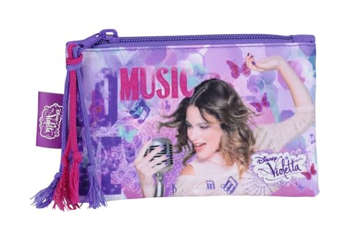 Disney Violetta Kleine Schminktasche Mäppchen Kosmetiktasche Beauty-case Disney Violetta Kleine Schminktasche Mäppchen Kosmetiktasche Beauty-case von safta