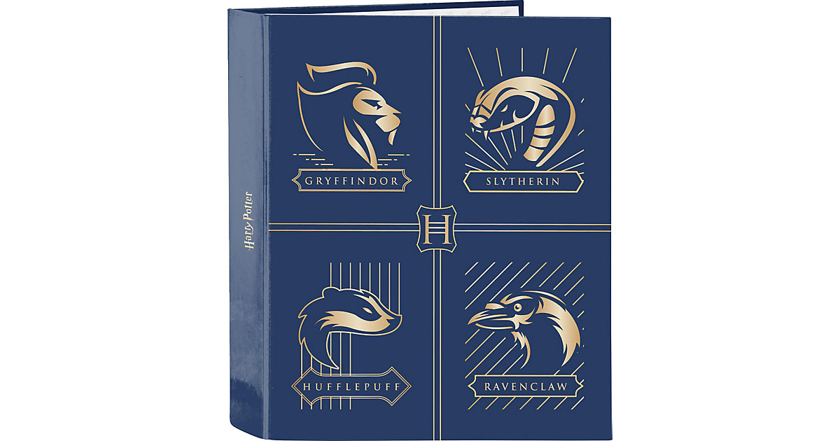 Zeugnismappe/Ringbuch A4 Harry Potter Magical blau Modell 4 Zeugnismappe/Ringbuch A4 Harry Potter Magical blau Modell 4 von safta