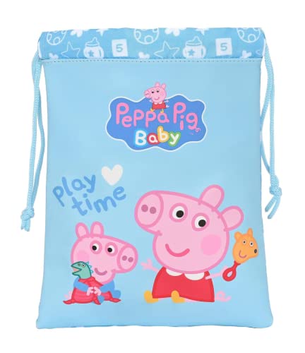 Safta 812292237 Merienda Peppa Wutz Baby 20 x 25 cm, bunt von safta