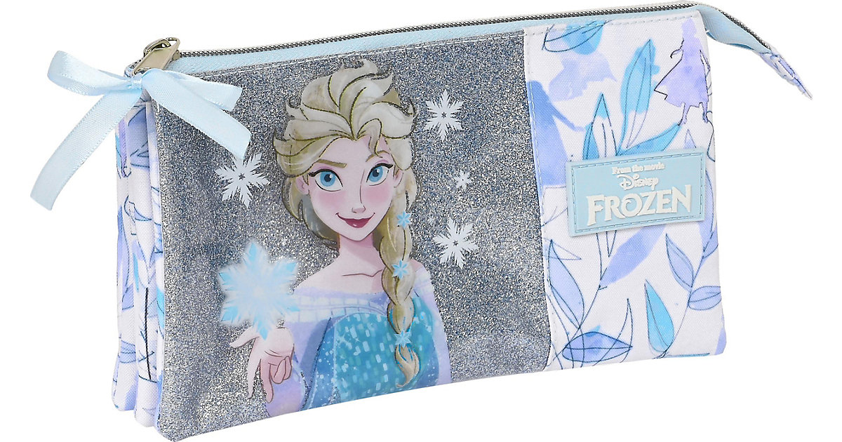 Triple-Schlampermäppchen Disney Die Eiskönigin, unbefüllt hellblau Mädchen Kinder Triple-Schlampermäppchen Disney Die Eiskönigin, unbefüllt hellblau Mädchen Kinder von safta