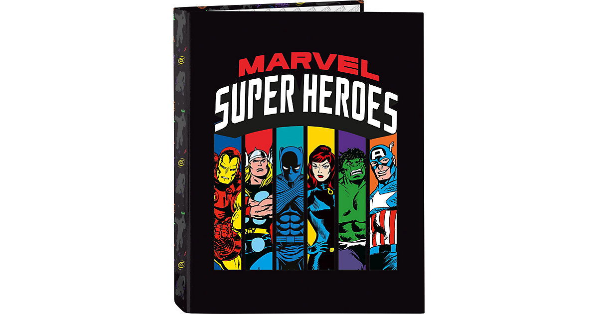 Zeugnismappe/Ringbuch A4 Marvel Avengers SUPER HERO schwarz Modell 3 Zeugnismappe/Ringbuch A4 Marvel Avengers SUPER HERO schwarz Modell 3 von safta