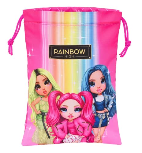 safta 812220237 Schlafsack Rainbow High 20 x 25 cm, bunt von safta