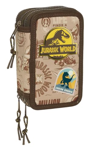 safta Jurassic World Federmäppchen Mäppchen Schulmäppchen Federmappe Federtasche 3-Fach gefüllt T-Rex Dinosaurier Dino safta Jurassic World Federmäppchen Mäppchen Schulmäppchen Federmappe Federtasche 3-Fach gefüllt T-Rex Dinosaurier Dino von safta
